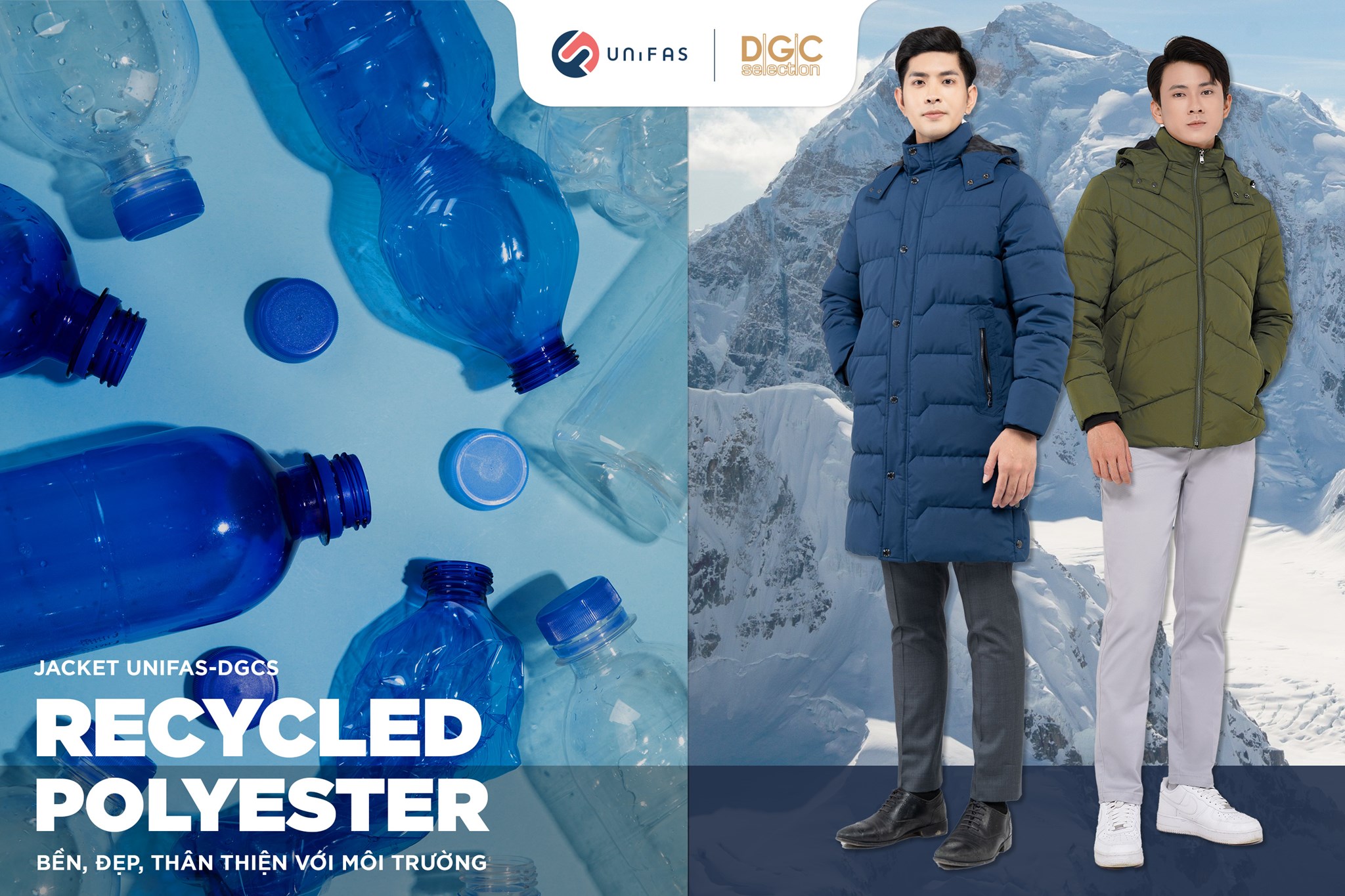 RECYCLED POLYESTER - VẬT LIỆU XANH CỦA TƯƠNG LAI