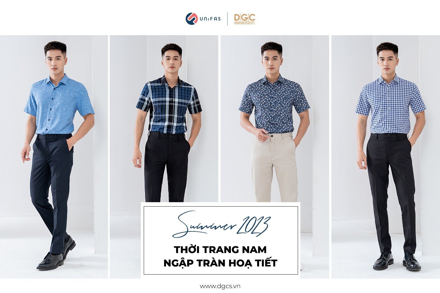 HÈ 2023: THỜI TRANG NAM NGẬP TRÀN HOẠ TIẾT