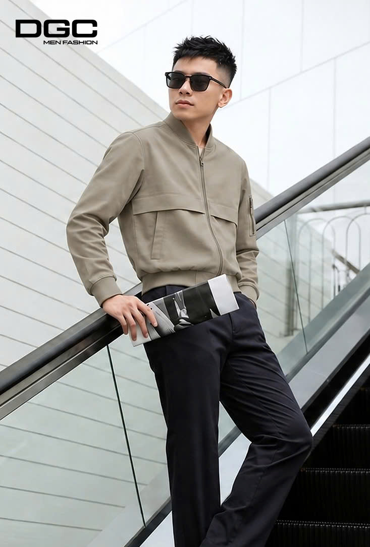 Ảnh của Áo bomber 2 lớp